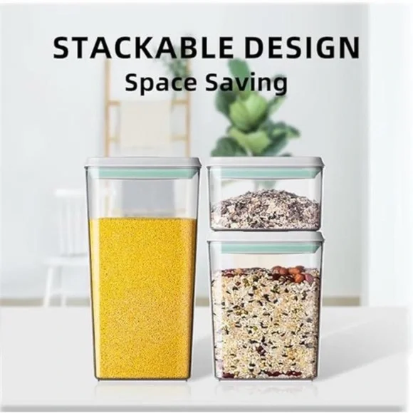 Ankou Airtight Food Storage Container Sets with Lids 6Pcs Pop Containers